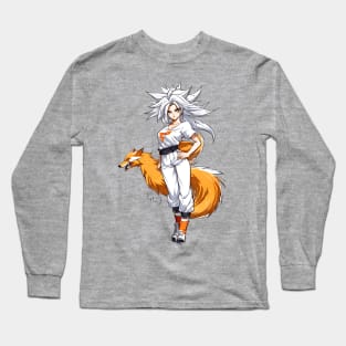 Majestic Lady Fox Long Sleeve T-Shirt